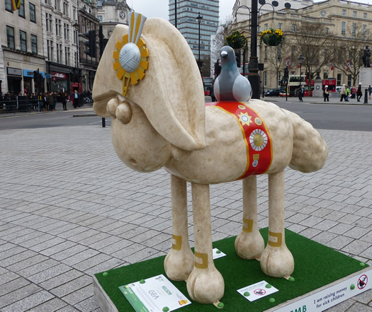 Shaun The Sheep Art Charity Sculptures In The City London